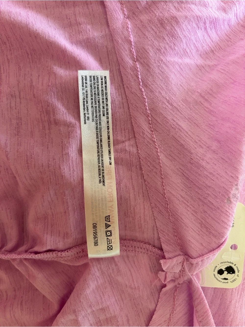 NWT! Free People Tennis Pickleball Rushed Dress Shorts Ball-Pocket Pink Aura ~ L
